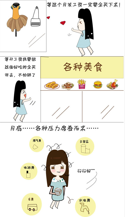 薪水不少可为什么存不下钱